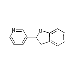 CAS#: 866474-85-3， 3-(2,3-Dihydro-1-benzofuran-2-yl)pyridine
