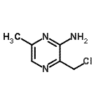 CAS#: 866585-60-6， 3-(Chloromethyl)-6-methyl-2-pyrazinamine