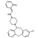 CAS#: 86758-97-6， (6E)-6-({[4-(2-Chloro-10,11-dihydrodibenzo[b,f]thiepin-10-yl)-1-piperazinyl]amino}methylene)-2,4-cyclohexadien-1-one