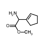CAS#: 86774-60-9， Methyl amino(1-cyclopenten-1-yl)acetate