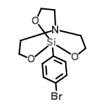 CAS#: 86806-91-9， 1-(4-Bromophenyl)-2,8,9-trioxa-5-aza-1-silabicyclo[3.3.3]undecane