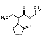 CAS#: 86815-10-3， Ethyl 2-(2-oxo-1-pyrrolidinyl)butanoate