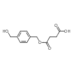 CAS#: 868161-62-0， 4-{[4-(Hydroxymethyl)benzyl]oxy}-4-oxobutanoic acid