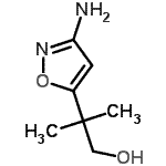 CAS#: 86860-67-5， 2-(3-aminoisoxazol-5-yl)-2-methyl-propan-1-ol