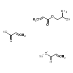 CAS#: 86864-96-2， 2-Propenoic Acid, Polymer With 2-Hydroxypropyl 2-Propenoate And Sodium 2-Propenoate