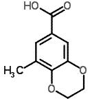 CAS 登录号：868707-82-8， 8-甲基-2,3-二氢-1,4-苯并二氧杂环己烷-6-羧酸