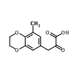 CAS#: 868707-86-2， 3-(8-Methyl-2,3-dihydro-1,4-benzodioxin-6-yl)-2-oxopropanoic acid