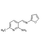 CAS#: 869557-53-9， 3-[(E)-(2-Furylimino)methyl]-6-methyl-2-pyridinamine
