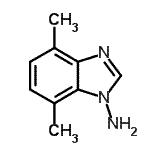 CAS#: 86979-03-5， 4,7-Dimethyl-1H-benzimidazol-1-amine
