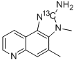 CAS#: 86984-30-7， 2-Amino-3,4-Dimethyl-3H-Imidazo[4,5-f]Quinoline-2-13C