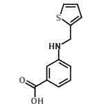 CAS#: 869947-84-2， 3-[(2-Thienylmethyl)amino]benzoic acid