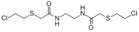 CAS#: 870-05-3， N,N'-Ethylene-Bis(2-Chloroethylthio)Acetamide