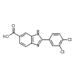 CAS#: 870115-25-6， 2-(3,4-Dichlorophenyl)-1H-benzimidazole-6-carboxylic acid