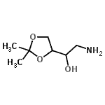CAS#: 87032-71-1， 2-Amino-1-(2,2-dimethyl-1,3-dioxolan-4-yl)ethanol