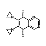 CAS#: 87039-52-9， 6,7-Bis(1-aziridinyl)-5,8-quinazolinedione