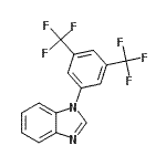 CAS#: 870450-89-8， 1-[3,5-Bis(trifluoromethyl)phenyl]-1H-benzimidazole