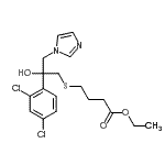 CAS#: 87049-53-4， Ethyl 4-{[2-(2,4-dichlorophenyl)-2-hydroxy-3-(1H-imidazol-1-yl)propyl]sulfanyl}butanoate