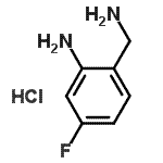 CAS#: 870562-74-6， 2-(aminomethyl)-5-fluoro-aniline hydrochloride