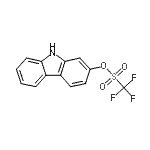 CAS#: 870703-52-9， 9H-Carbazol-2-yl trifluoromethanesulfonate