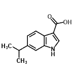 CAS#: 870703-65-4， 6-Isopropyl-1H-indole-3-carboxylic acid