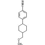 CAS#: 87073-93-6， 4-[4-(Methoxymethyl)cyclohexyl]benzonitrile