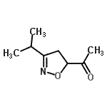 CAS#: 87074-56-4， 1-(3-Isopropyl-4,5-dihydro-1,2-oxazol-5-yl)ethanone