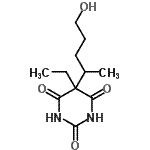 CAS#: 87079-96-7， 5-Ethyl-5-(5-hydroxy-2-pentanyl)-2,4,6(1H,3H,5H)-pyrimidinetrione