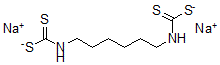 CAS 登录号：871-67-0， 1,6-己烷二基二(二硫代氨基甲酸钠)盐