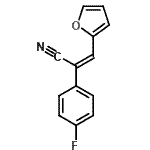 CAS#: 871126-30-6， (2Z)-2-(4-Fluorophenyl)-3-(2-furyl)acrylonitrile
