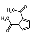 CAS#: 87122-17-6， 1,1'-(2,4-Cyclopentadiene-1,2-diyl)diethanone