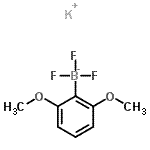 CAS#: 871231-42-4， Potassium (2,6-dimethoxyphenyl)(trifluoro)borate(1-)
