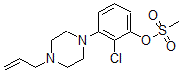 CAS#: 871355-78-1， 2-Chloro-3-[4-(2-Propen-1-Yl)-1-Piperazinyl]-Phenol 1-Methanesulfonate