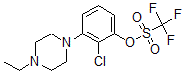 CAS#: 871356-23-9， 1,1,1-Trifluoro-Methanesulfonic Acid 2-Chloro-3-(4-Ethyl-1-Piperazinyl)Phenyl Ester