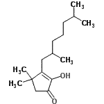 CAS#: 871482-80-3， 3-(2,6-Dimethylheptyl)-2-hydroxy-4,4-dimethyl-2-cyclopenten-1-one