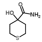CAS#: 87180-06-1， 4-Hydroxytetrahydro-2H-thiopyran-4-carboxamide