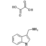 CAS#: 871825-81-9， 1-(1H-Indol-3-yl)methanamine ethanedioate (1:1)
