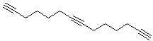 CAS#: 872-21-9， 1,7,13-Tetradecatriyne
