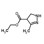 CAS#: 872263-68-8， Ethyl 3-methyl-4,5-dihydro-1H-pyrazole-4-carboxylate