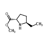 CAS#: 87251-09-0， Methyl (5R)-5-ethyl-L-prolinate