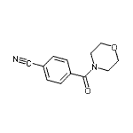 CAS#: 87294-97-1， 4-(4-Morpholinylcarbonyl)benzonitrile