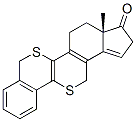 CAS#: 87303-94-4， 1,6-Dithiabenz(3,4)Estra-3,5(10),8,14-Tetraen-17-One
