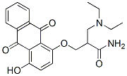 CAS 登录号：87367-08-6， 1-(omega-二乙基氨基丙酰胺)-2-甲氧基-4-羟基-9,10-蒽二酮