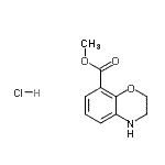 CAS#: 873862-33-0， Methyl 3,4-dihydro-2H-1,4-benzoxazine-8-carboxylate hydrochloride (1:1)