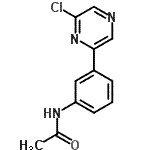 CAS#: 874143-25-6， N-[3-(6-Chloro-2-pyrazinyl)phenyl]acetamide