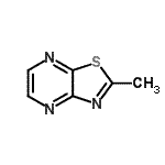 CAS#: 87444-21-1， 2-methylthiazolo[5,4-b]pyrazine