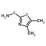 CAS#: 874509-66-7， 2-(Aminosulfanyl)-4,5-dimethyl-1,3-thiazole