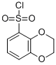 structure of CAS# 87474-15-5, 2,3-Dihydro-1,4-Benzodioxine-5-Sulfonyl Chloride