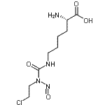 CAS#: 87494-15-3， N<sup>6</sup>-[(2-Chloroethyl)(nitroso)carbamoyl]-L-lysine
