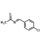 CAS#: 875018-09-0， N-[(E)-(4-Chlorophenyl)methylene]acetamide