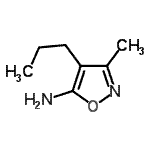 CAS#: 875249-70-0， 3-Methyl-4-propyl-1,2-oxazol-5-amine